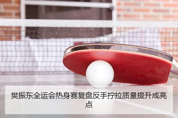 樊振东全运会热身赛复盘反手拧拉质量提升成亮点